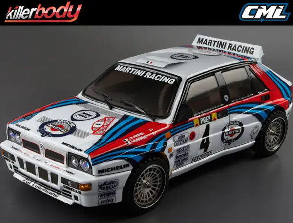 Killerbody Lancia Delta HF Integrale - 190mm Pre Painted Finished — image 2 of 12