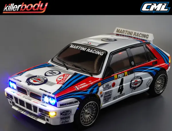 Killerbody Lancia Delta HF Integrale - 190mm Pre Painted Finished — image 4 of 12