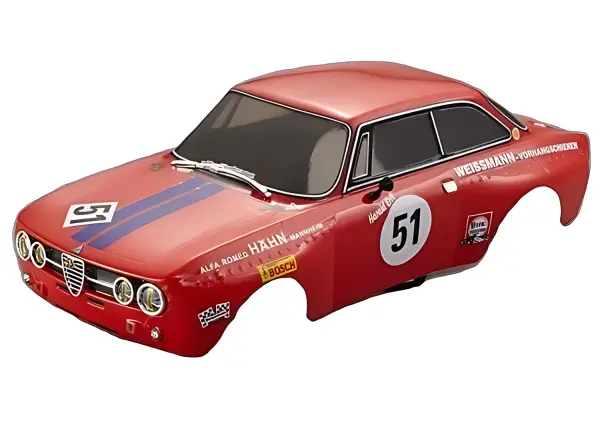 Killer Body Alfa Romeo 2000 Gtam 190mm Finished Body Red — image 1 of 13