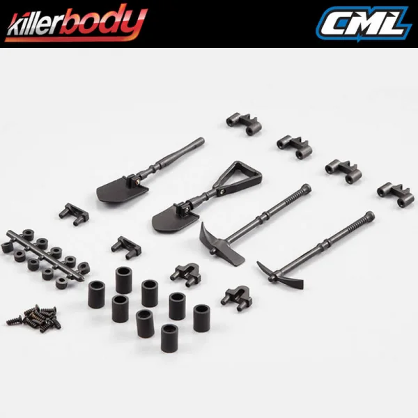 Killer Body Moulded Outdoor Tool Set 1:10 Truck
