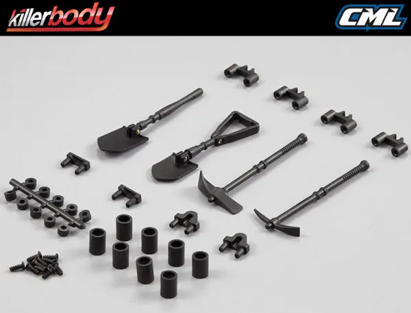 Killer Body Moulded Outdoor Tool Set 1:10 Truck — image 6 of 8