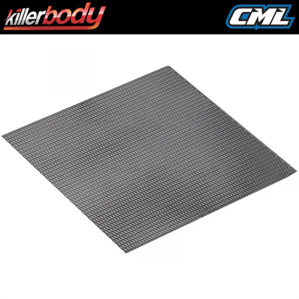 Killer Body Stainless Steel Air Intake Oval Mesh - Black
