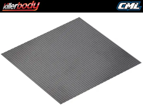 Killer Body Stainless Steel Air Intake Wave Mesh - Black &mdash; image 5 of 6