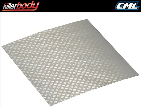 Killer Body Stainless Steel Modified Chequer Plate Silver — image 5 of 6