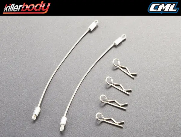 Killer Body Body Rope W/Clip Set (Metal) 120mm — image 4 of 4