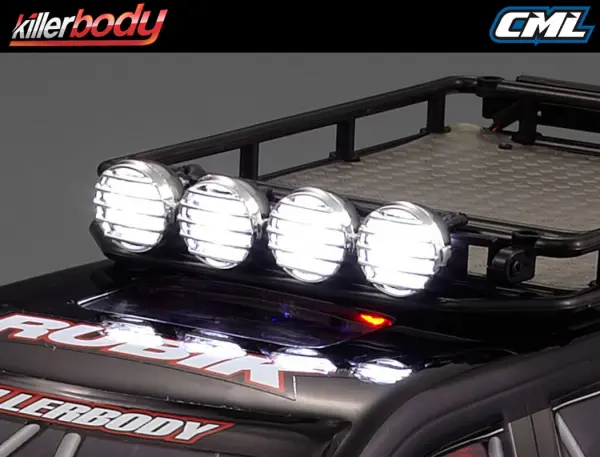 Killer Body Chrome Light Set For Roof Rack Type A — image 6 of 6