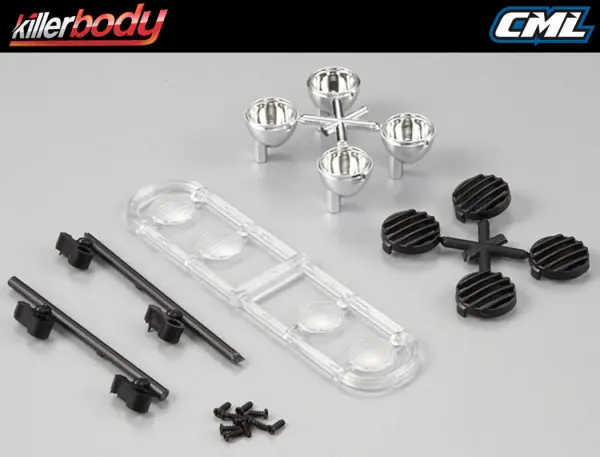 Killer Body Black Light Set For Roof Rack Type B — image 4 of 4