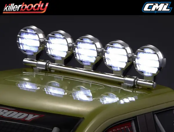 Killer Body Chrome Light Set For Roof Type A — image 6 of 6
