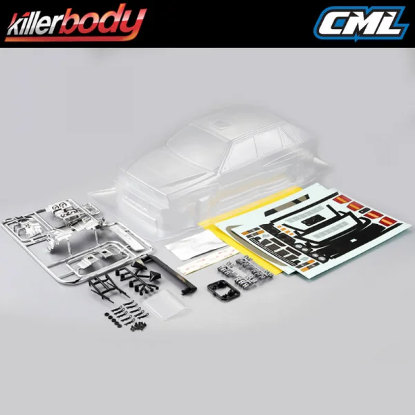 Killer Body Lancia Delta Hf Integrale 190mm Clear Body
