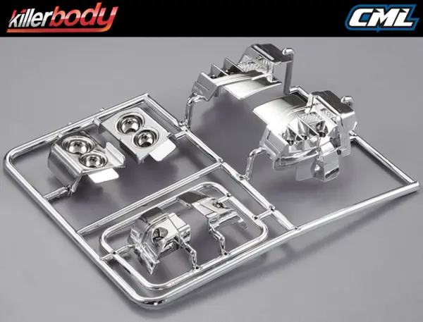 Killer Body Chromed Light Bucket (Lancia Delta HF Integrale) — image 4 of 4