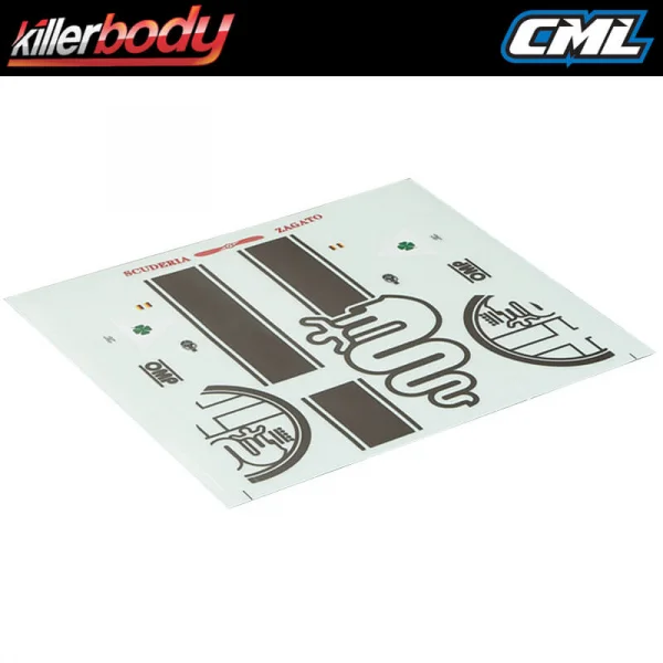 Killer Body Decal Sheet (Alfa Romeo Tz3 Corsa)