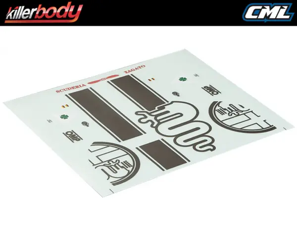 Killer Body Decal Sheet (Alfa Romeo TZ3 Corsa) — image 4 of 4