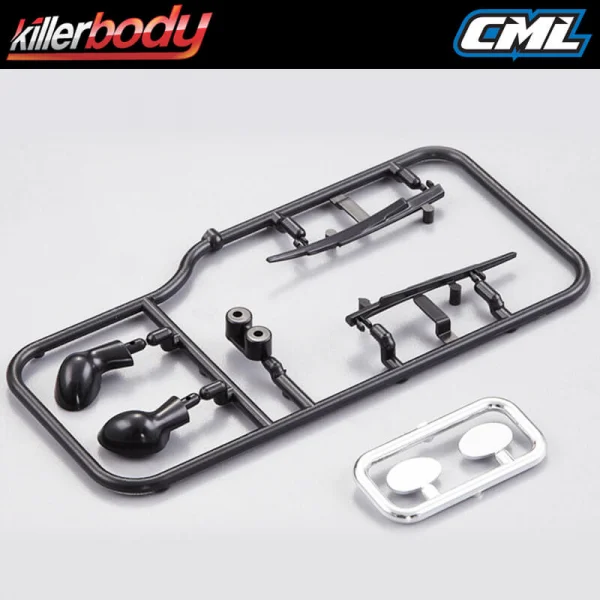 Killer Body Molded Plastic Parts (Alfa Romeo Tz3 Corsa)