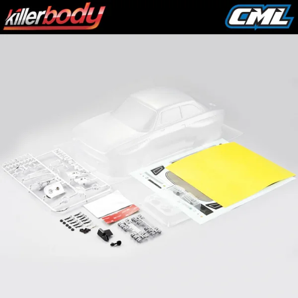 Killer Body Alfa Romeo 2000 Gtam 190mm Clear Body