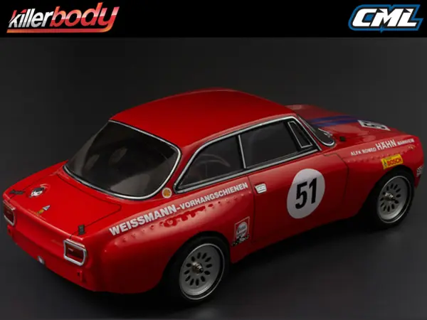 Killer Body Alfa Romeo 2000 Gtam 190mm Clear Body — image 7 of 7