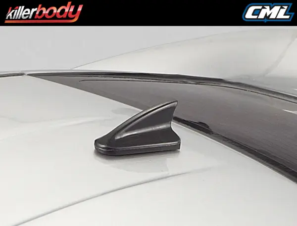 Killer Body 1:10 TC Basic Plastic Parts (Black Finish) — image 7 of 20
