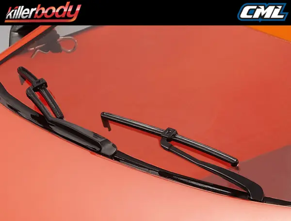 Killer Body 1:10 TC Basic Plastic Parts (Black Finish) — image 5 of 20