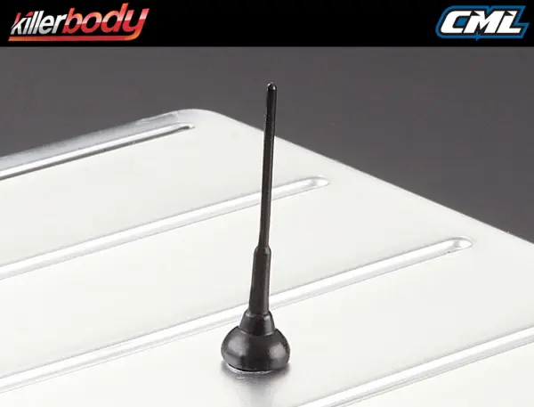Killer Body 1:10 TC Basic Plastic Parts (Black Finish) — image 20 of 20