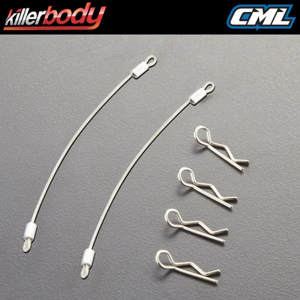 Killer Body Body Rope W/Clip Set (Metal) 100mm