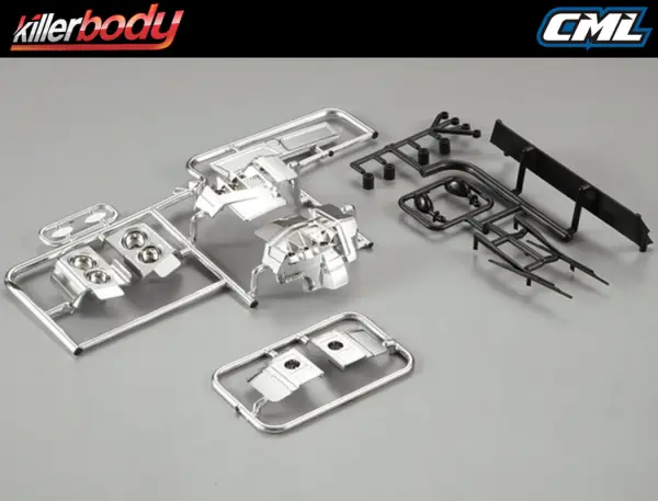 Killer Body Plastic Parts Set ( Lancia Delta HF Integrale 16V) — image 4 of 4