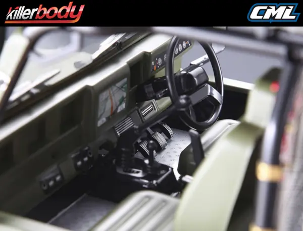 Killer Body Plastic Cockpit Set For Marauder Body — image 6 of 6