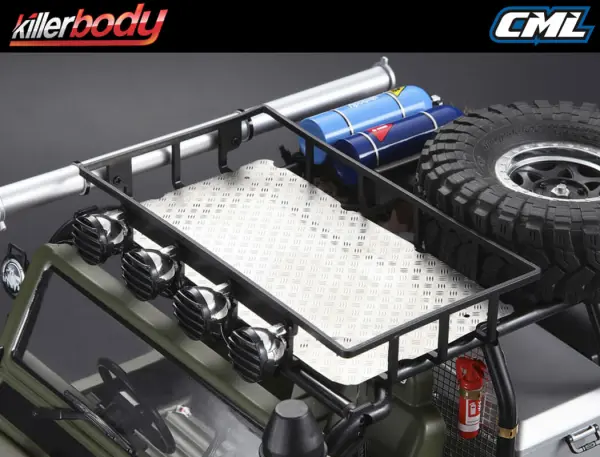 Killer Body Stainless Steel Bottom Plate For Luggage Rack — image 6 of 6