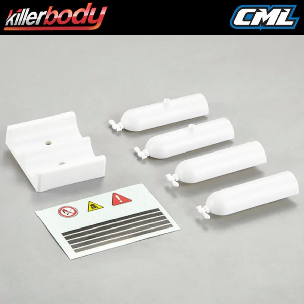 Killer Body Plastic Oxygen Bottle Set