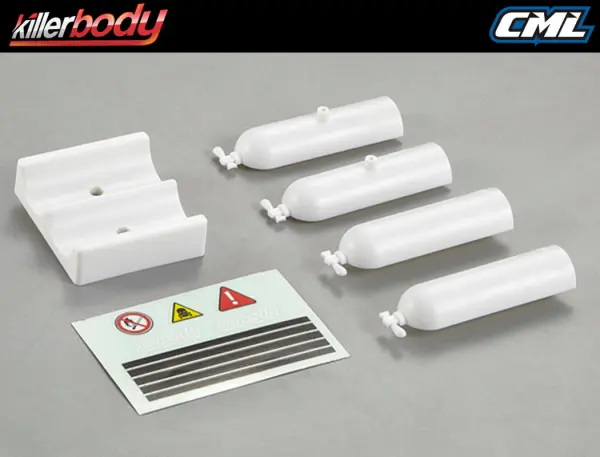 Killer Body Plastic Oxygen Bottle Set &mdash; image 7 of 9