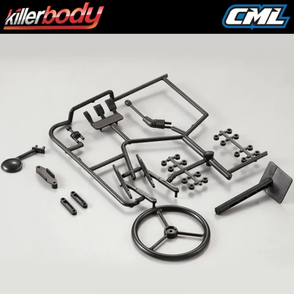 Killer Body Black Plastic Parts For Warrior Body — image 5 of 5