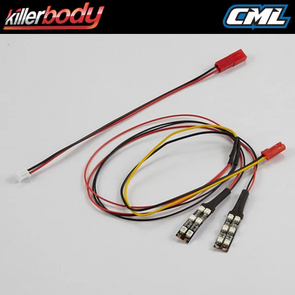 Killer Body Chassis Light W/Smd LED Unit Set (12 Red Leds)