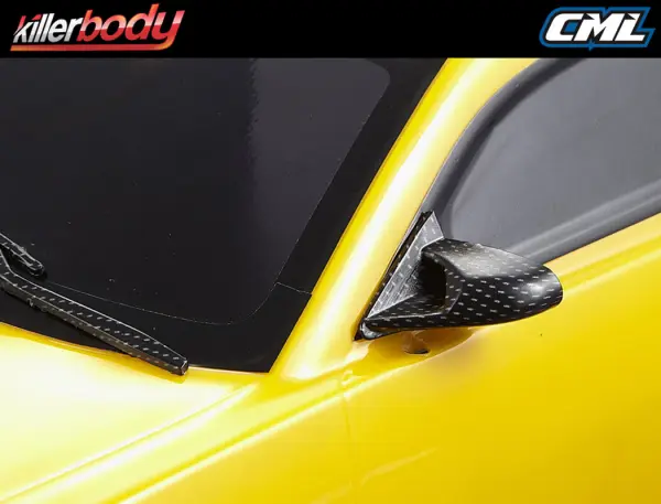 Killer Body 1:10 TC Basic Plastic Parts (Carbon Fiber Finish) — image 9 of 12