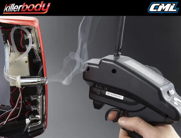 Killer Body Smoky Exhaust Pipe With LED Unit Set — image 4 of 14