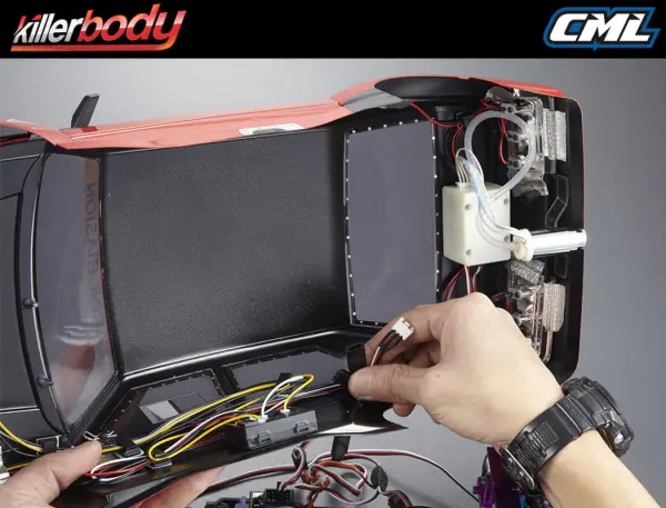Killer Body Smoky Exhaust Pipe With LED Unit Set — image 3 of 14