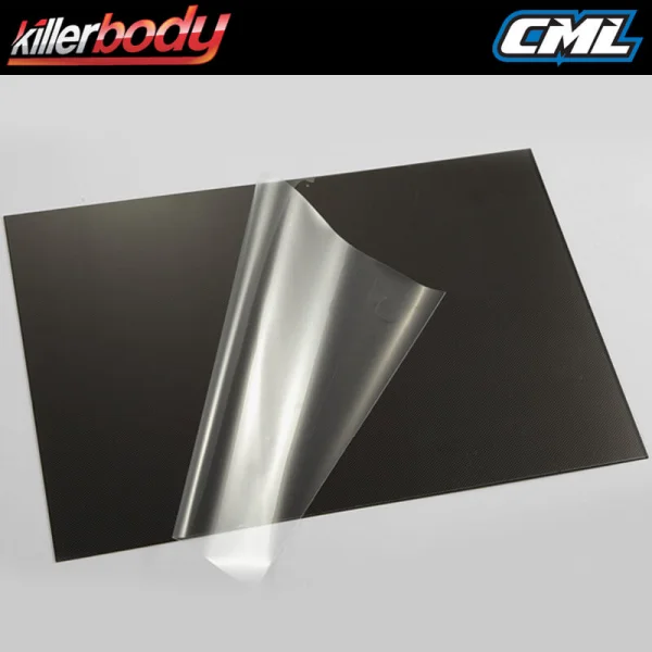 Killer Body Carbon Finish Lexan Sheet 203 X 305 X 1.5mm