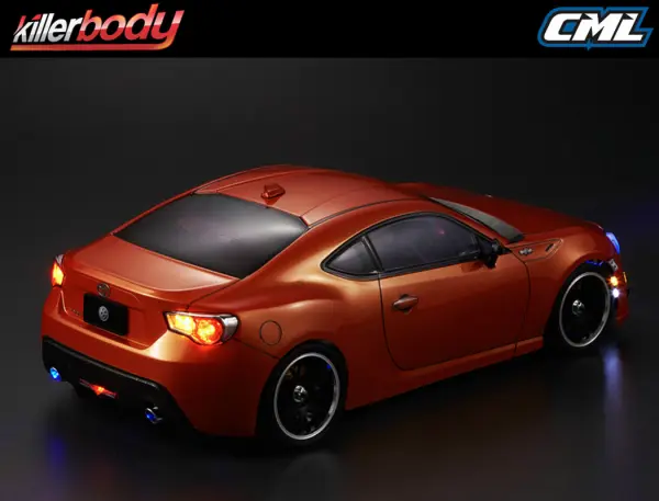 Killer Body Toyota 86 190mm Clear Body &mdash; image 12 of 12