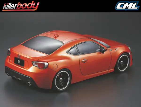 Killer Body Toyota 86 190mm Clear Body &mdash; image 10 of 12