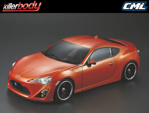 Killer Body Toyota 86 190mm Clear Body &mdash; image 9 of 12