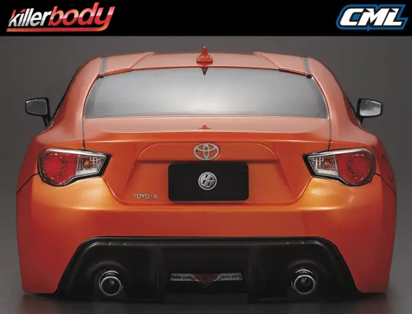 Killer Body Toyota 86 190mm Finished Body Met-Orange — image 4 of 14