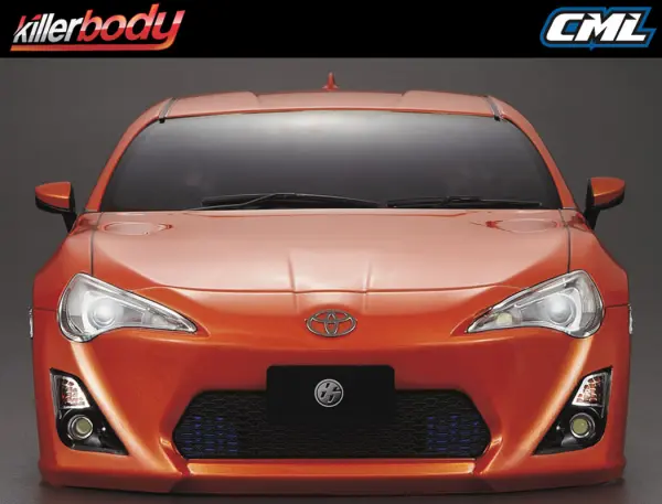 Killer Body Toyota 86 190mm Finished Body Met-Orange — image 3 of 14