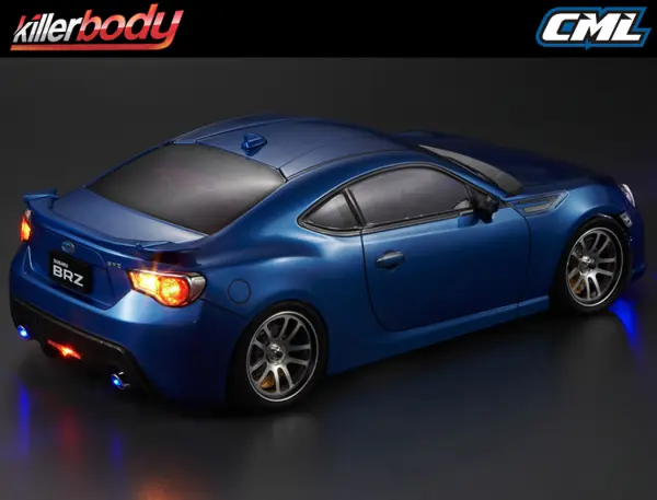 Killer Body Subaru BRZ 190mm Clear Body &mdash; image 4 of 12