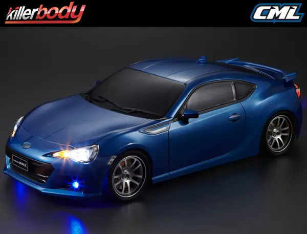 Killer Body Subaru BRZ 190mm Clear Body &mdash; image 5 of 12