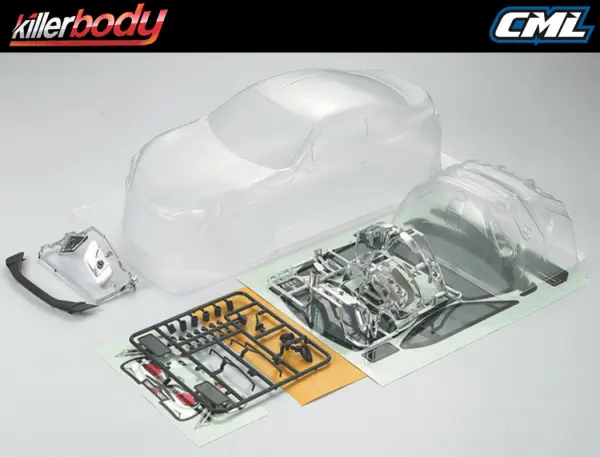 Killer Body Subaru BRZ 190mm Clear Body &mdash; image 6 of 12