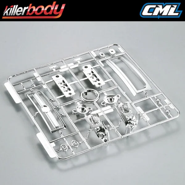 Killer Body Toyota Land Cruiser Lc70 Chrome Light/Grills