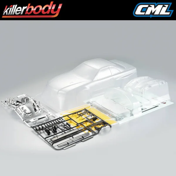 Killer Body Nissan Skyline R34 195mm Clear Body