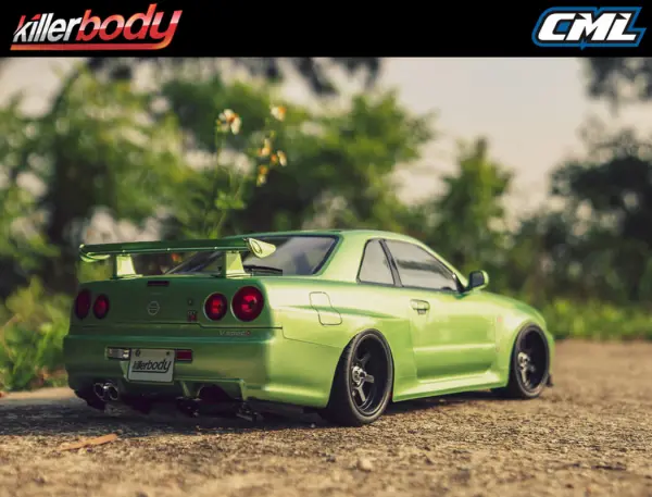 Killer Body Nissan Skyline R34 195mm Clear Body &mdash; image 7 of 7
