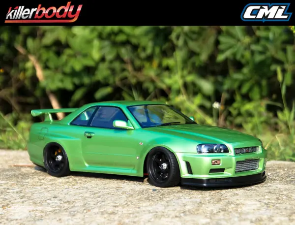 Killer Body Nissan Skyline R34 195mm Clear Body &mdash; image 5 of 7