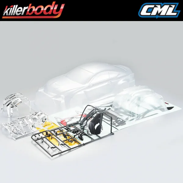 Killer Body Lexus RC F 195mm Clear Body &mdash; image 3 of 3