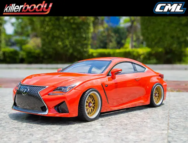 Killer Body Lexus RC F 195mm Clear Body — image 5 of 6