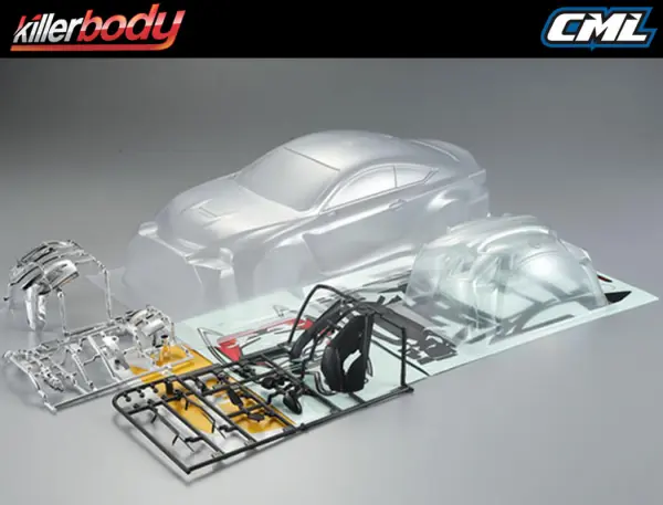 Killer Body Lexus RC F 195mm Clear Body — image 4 of 6