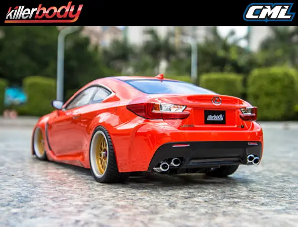 Killer Body Lexus RC F 195mm Clear Body — image 6 of 6